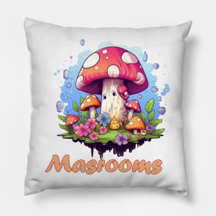 Porcini mushrooms Pillow