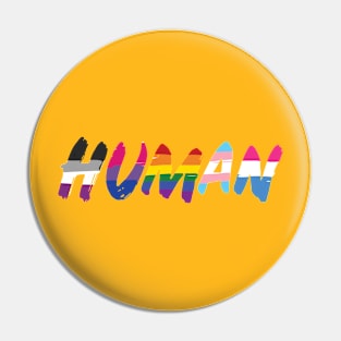 human pride Pin