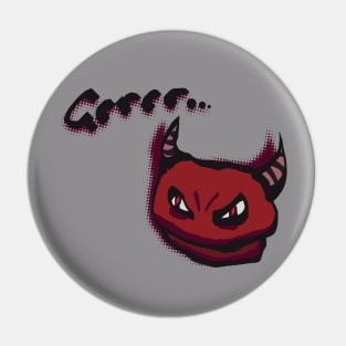 Grrr lil devil Pin