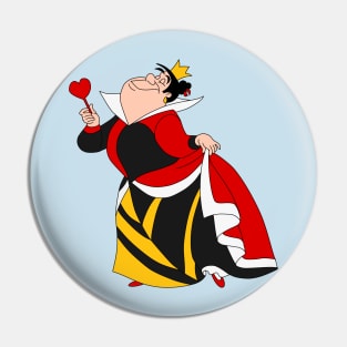 The Queen of hearts Pin