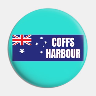 Coffs Harbour City in Australian Flag Pin