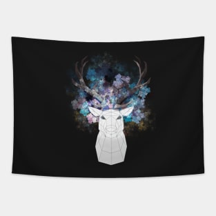 Low poly deer (art1) Tapestry