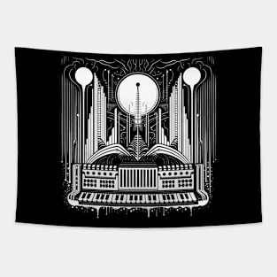 Synthesizer Art Tapestry