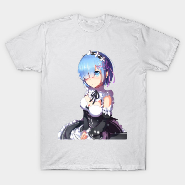 Hoody ReZero Rem Ram Anime Manga T Shirt Tee Re Zero Zip Hoodie