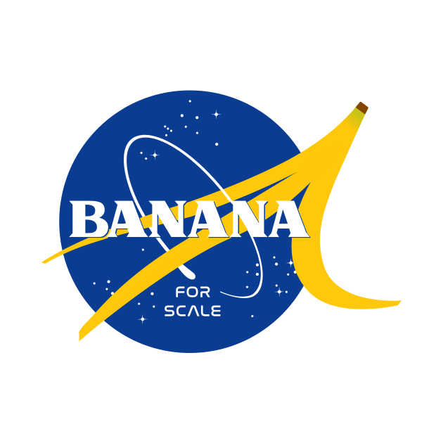 Banana for scale NASA logo by minimaldesign