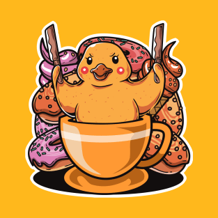 Weird Duck and Coffee T-Shirt