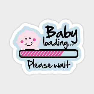 baby loading Magnet