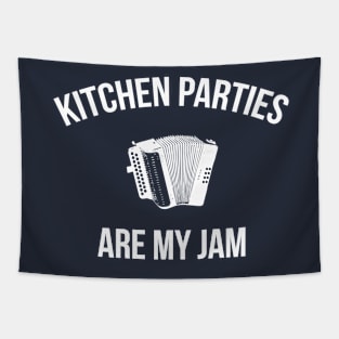 Kitchen Parties Are My Jam || Newfoundland and Labrador || Gifts || Souvenirs || Clothing Tapestry