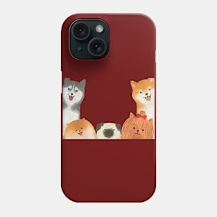 Dog love Phone Case