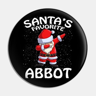 Santas Favorite Abbot Christmas Pin