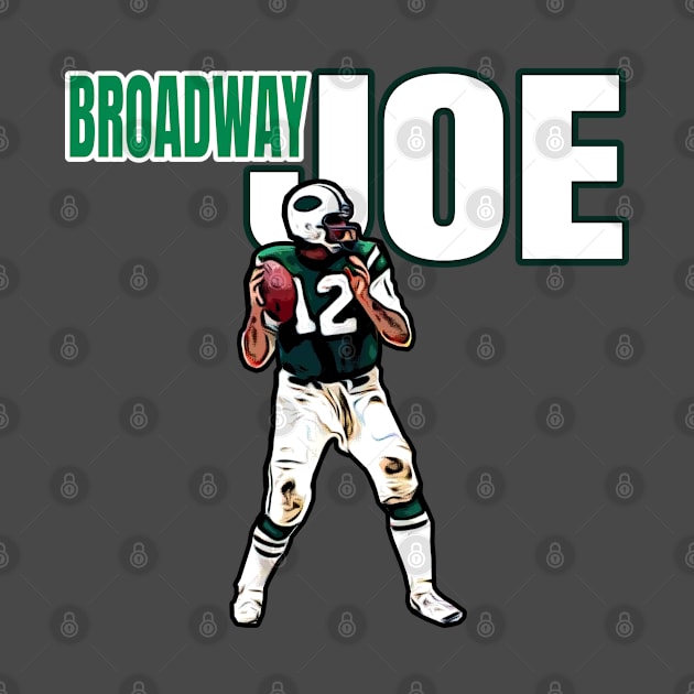 Jets Broadway Joe Namath 12 by Gamers Gear