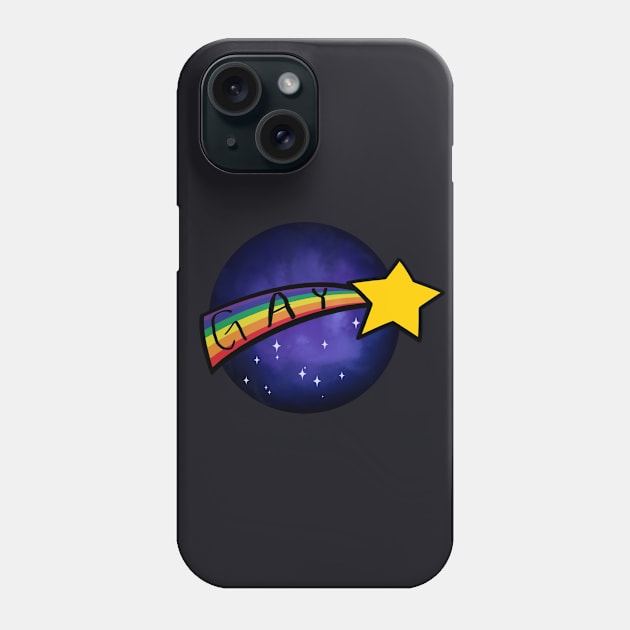 Space is Gay Phone Case by Momo_Cas99