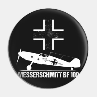 Messerschmitt BF 109 ME Warbird German Luftwaffe WW2 Shirt Pin