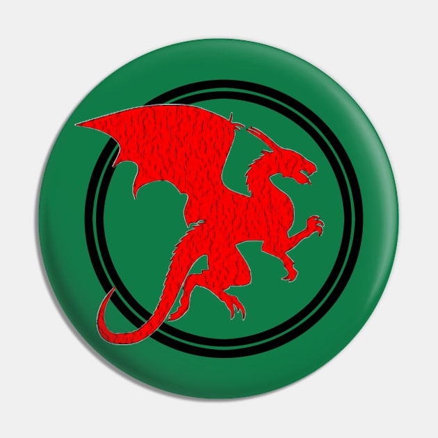 Red Dragon Pin by theboonation8267