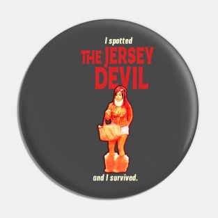 The Jersey Shore Devil Pin