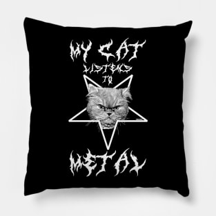 Listen to metal Pillow