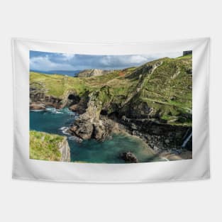 Cornwall Coast at Tintagel #1, UK Tapestry