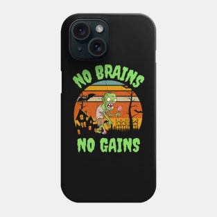 Halloween Gym Zombie Phone Case