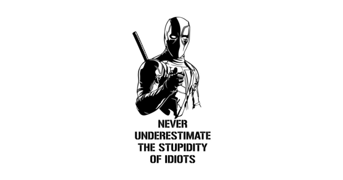 Deadpool Quotes Deadpool Fanart Mask TeePublic