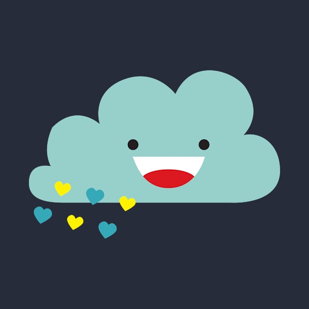 Happy Love Cloud by littleoddforest