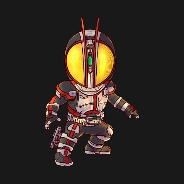 Kamen Rider Faiz Chibi by RatjoenMerch