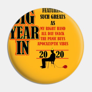 BIG YEAR IN Pin
