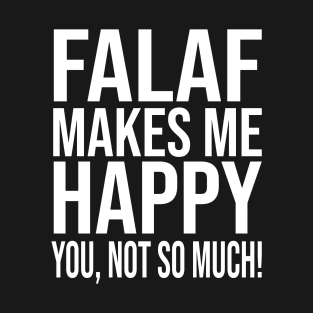 Falaf Middle Eastern Falafel Crispy Chickpea Delight with Creamy Tahini Sauce  Merch For Men Women Kids Food Lovers For Birthday And Christmas T-Shirt