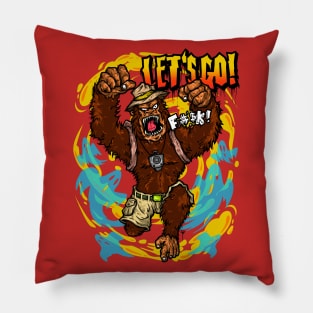 Let's go, let's go! Pillow