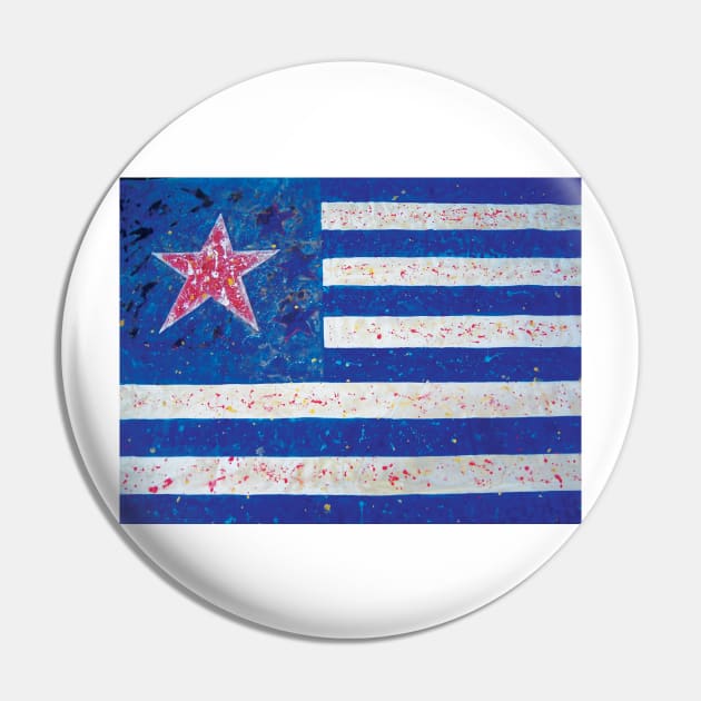 One nation Pin by backline