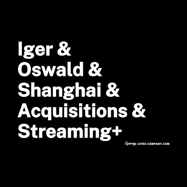 Iger & Acquisitions: 2010's by Synergy Loves Company