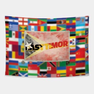 East Timor Vintage style retro souvenir Tapestry