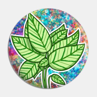 Psychedelic Plant 2 Pin