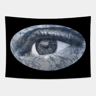 Batik style Eye Tapestry