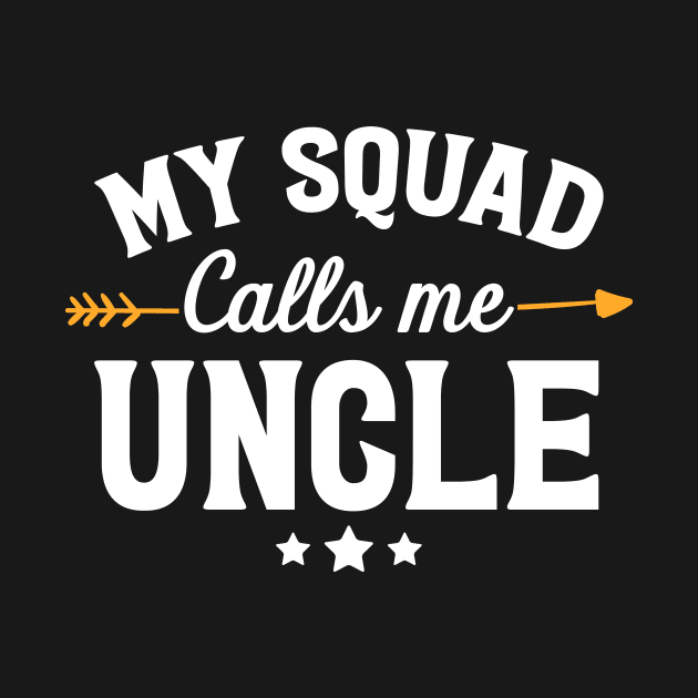 My squad calls me uncle by captainmood