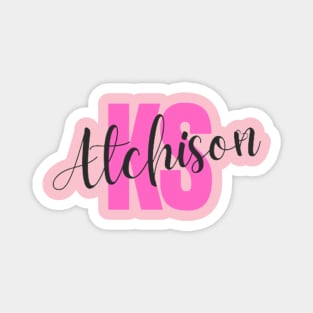 Atchison KS T-shirt Magnet