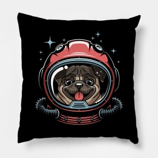 Pug astronaute Pillow