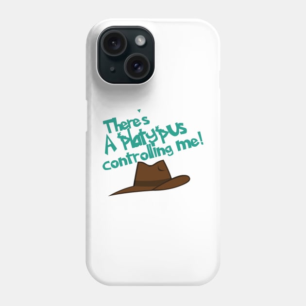 Platypus Controlling Me Phone Case by CommonKurtisE