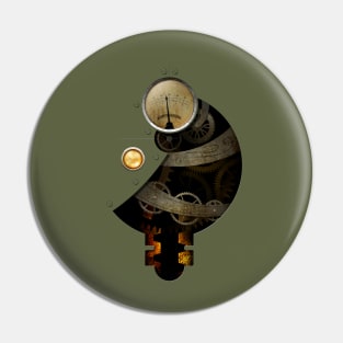 Steampunk mechanism Pin