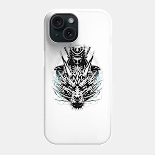 Samurai dragon Phone Case