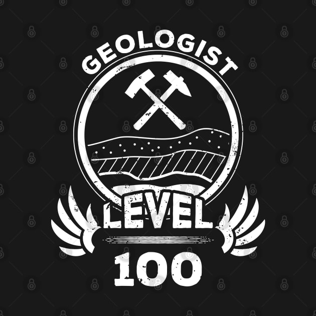 Level 100 Geologist Gift by atomguy