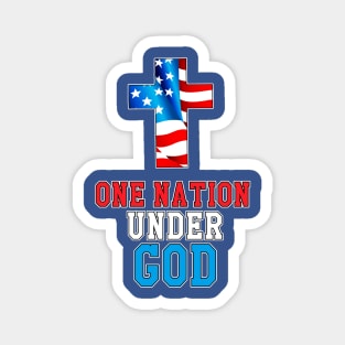 One Nation Under God Magnet