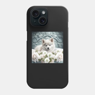 Romantic Pomsky Phone Case