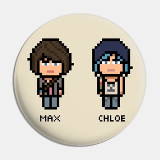 Max & Chloe from Life Is Strange Pin