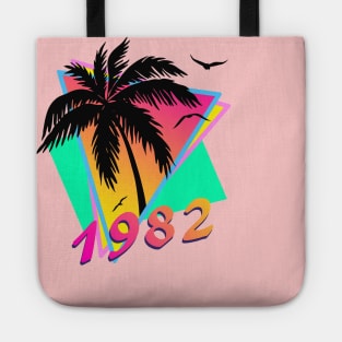 1982 Tropical Sunset Tote