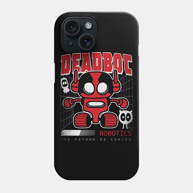 DEADBOT ROBOTICS Phone Case by KidzArtWork