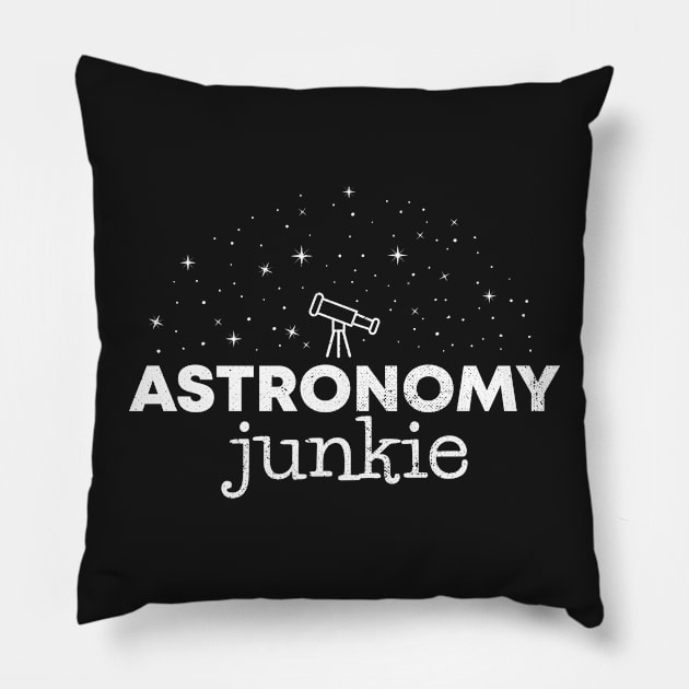 Astronomy Junkie Pillow by zeno27