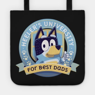 Heeler's University for best dads // Bingo Bandit Chilli Heeler Tote