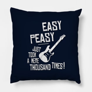 Easy-Peasy A Thousand Times Guitar Practice Pillow