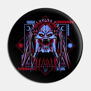 predator cartoon Pin