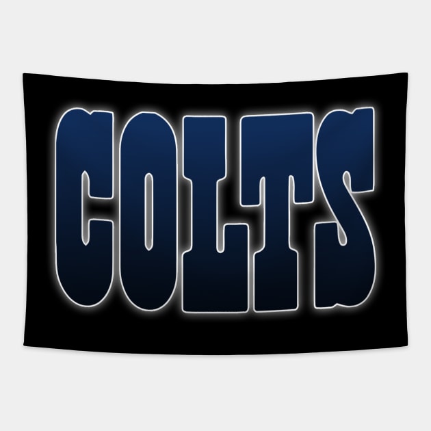 indianapolis colts Tapestry by kolumenana